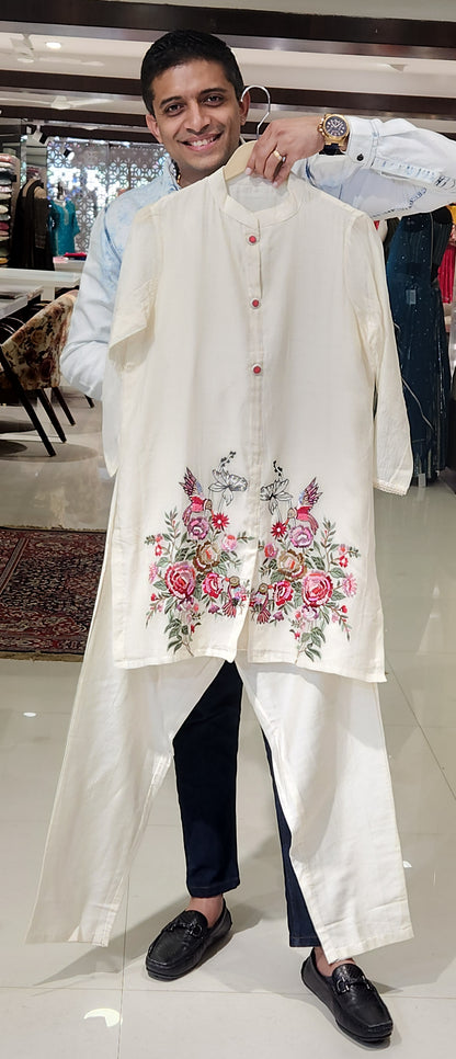 Ivory Co-ord Set DK7897A