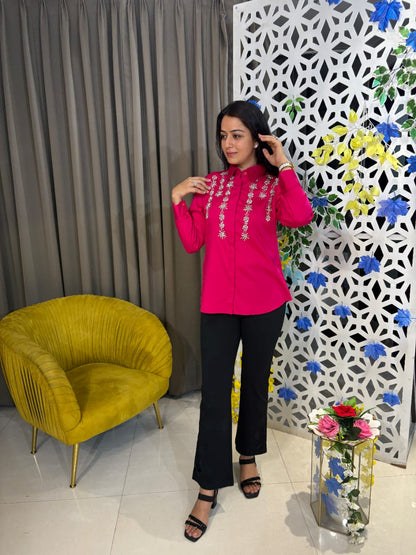 GRACEFUL PARTYWEAR TOP