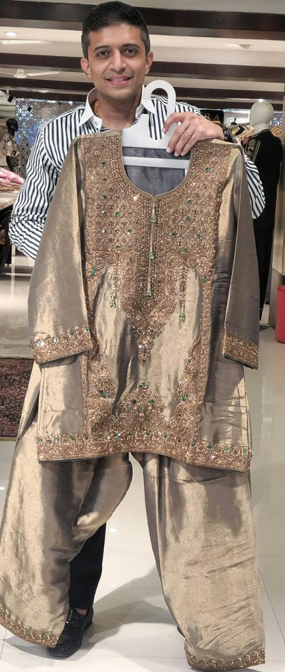 Gold Palazzo SuitGTD3682