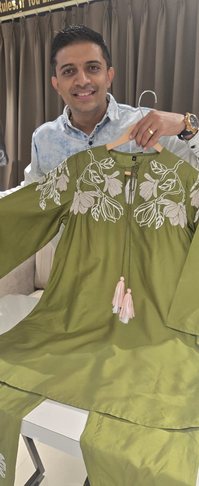 Green Co Ord Set SDJ1256