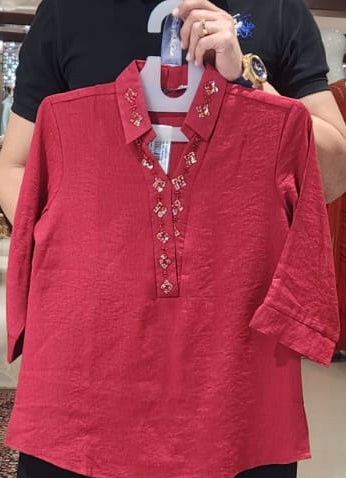 Maroon Top SSM9916