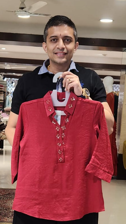 Maroon Top SSM9916