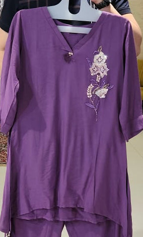 Purple CoOrd Set NM14461