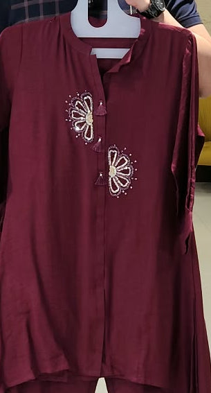 Maroon CoOrd Set NM14472