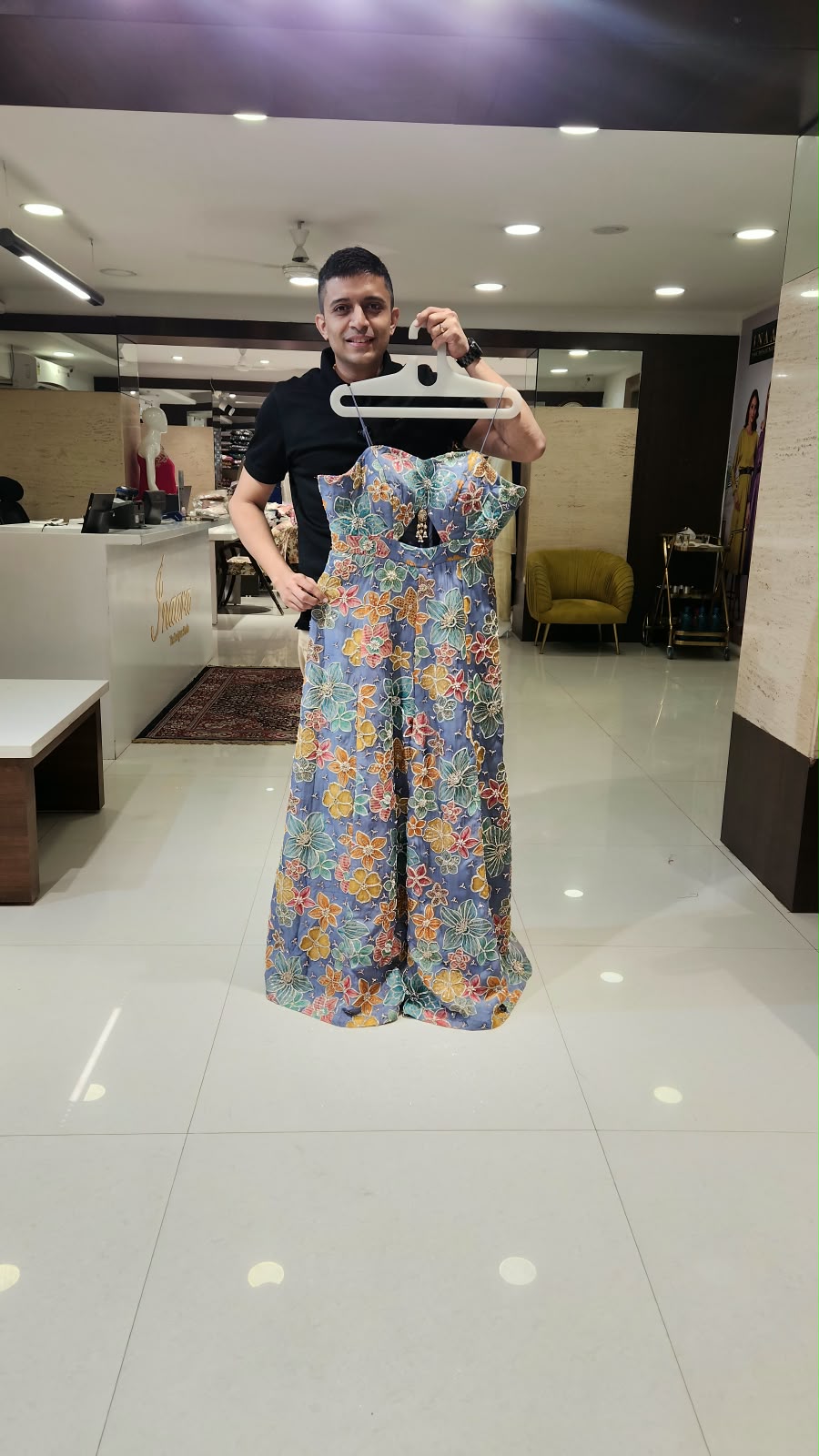 Blue Jumpsuits MM6278