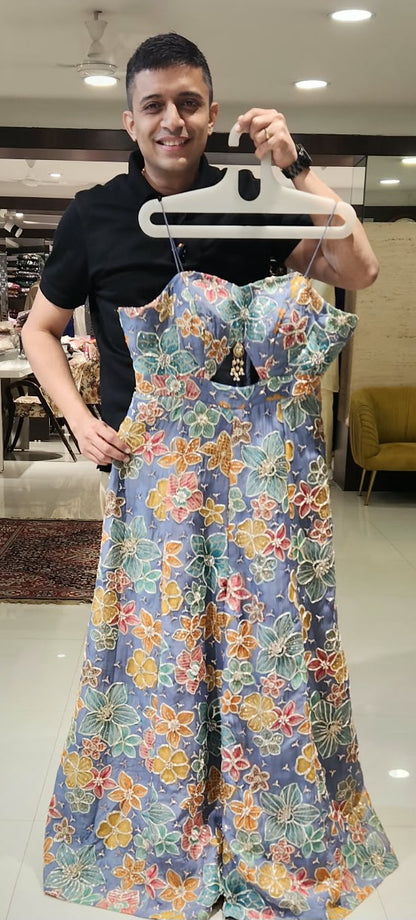 Blue Jumpsuits MM6278