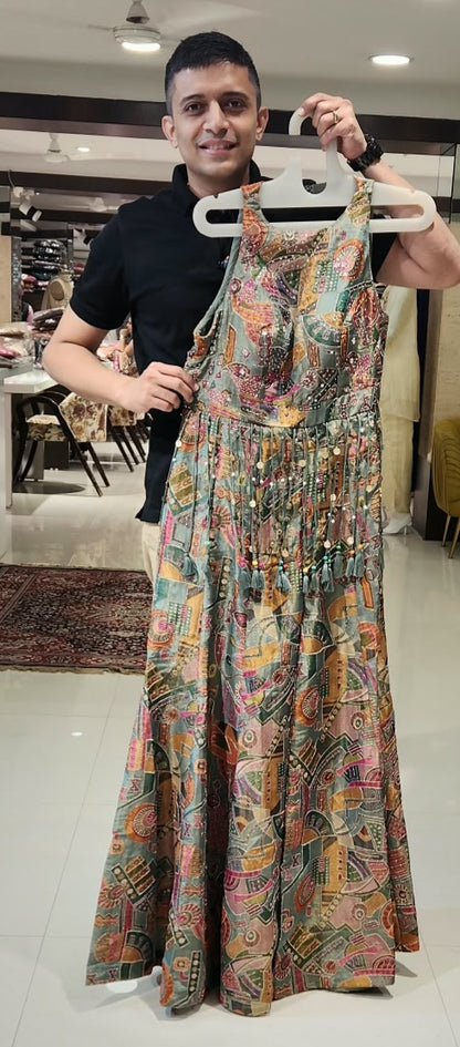 Green Jumpsuits MM6525