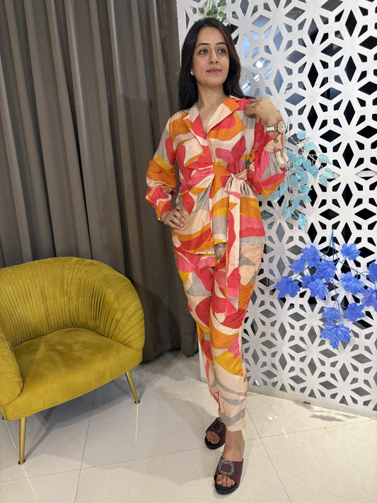 MULTICOLOUR CO - ORD SET