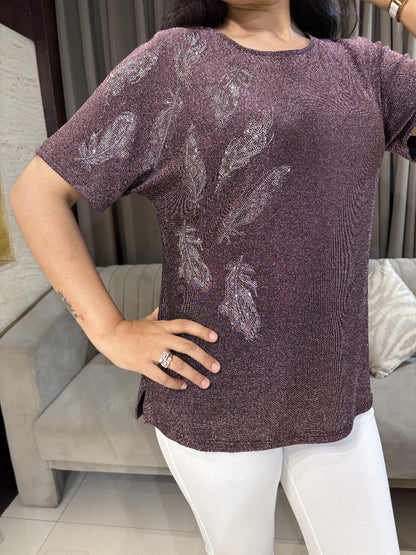 SHIMMER PARTYWEAR TOP