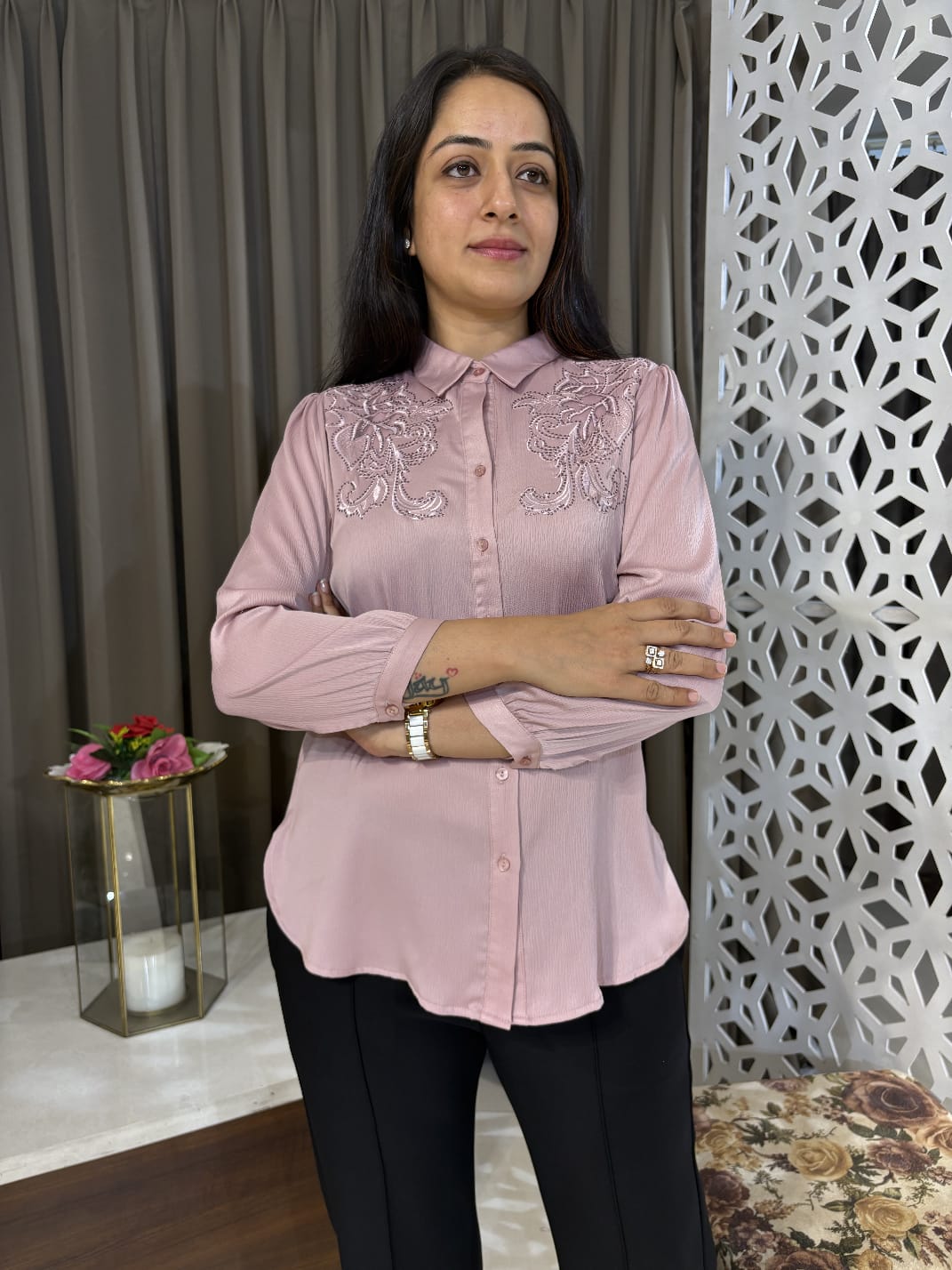 IMPORTED PARTYWEAR TOP