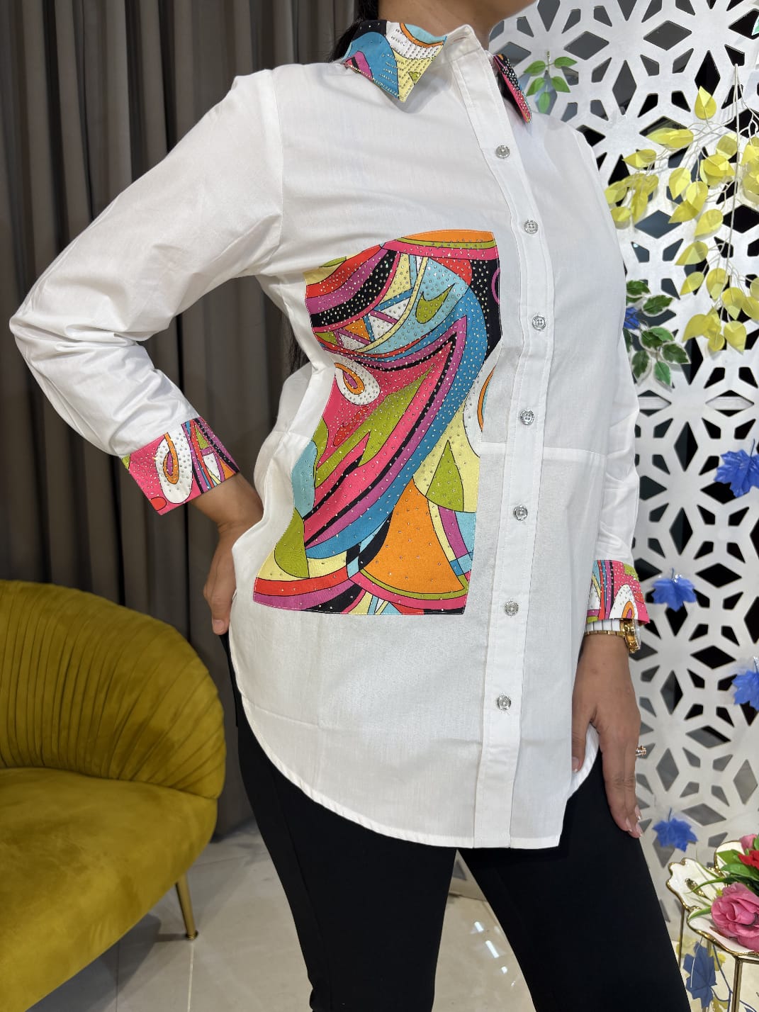 DAZZLING PARTYWEAR TOP