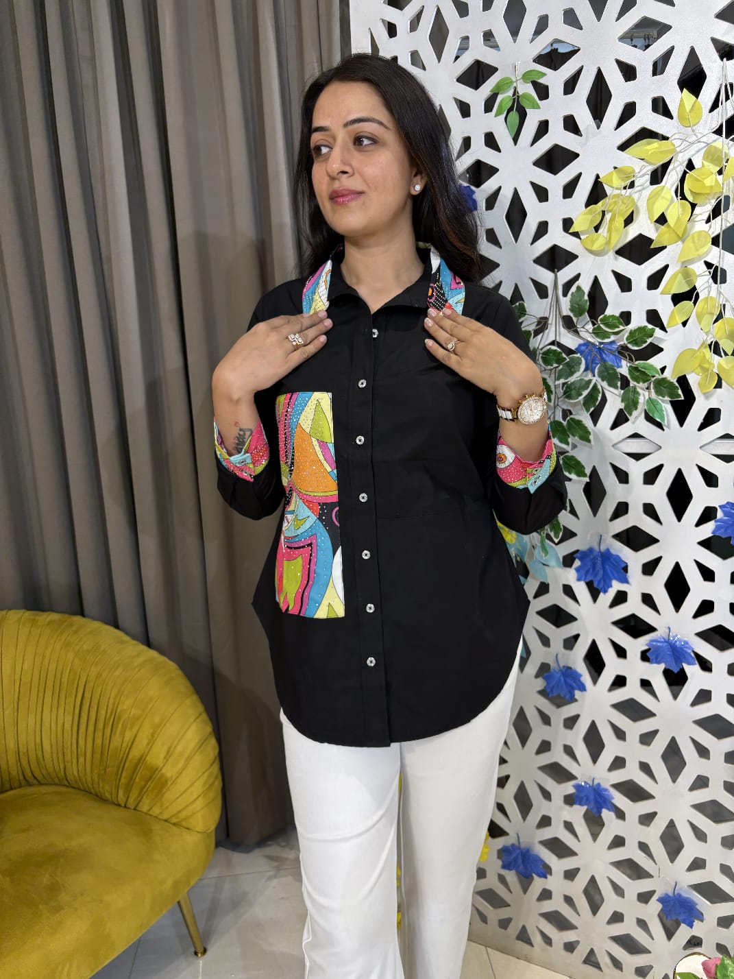 DAZZLING PARTYWEAR TOP