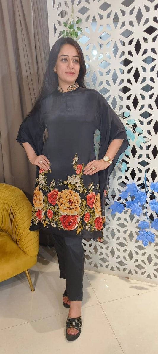 BLACK KURTI PANT