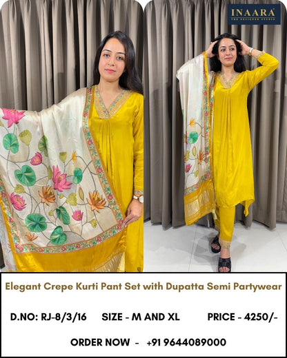 CREPE 3 PIECE SET