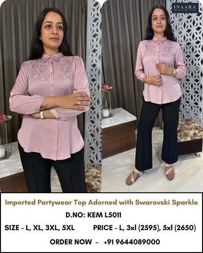 IMPORTED PARTYWEAR TOP