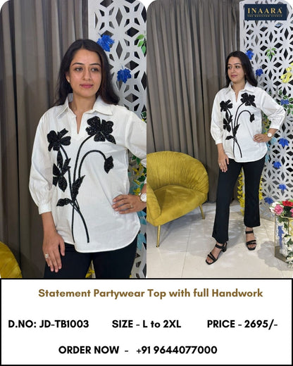 STATEMENT PARTYWEAR TOP