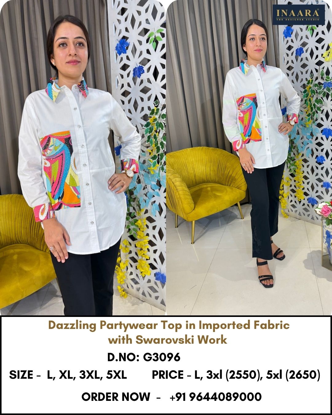 DAZZLING PARTYWEAR TOP