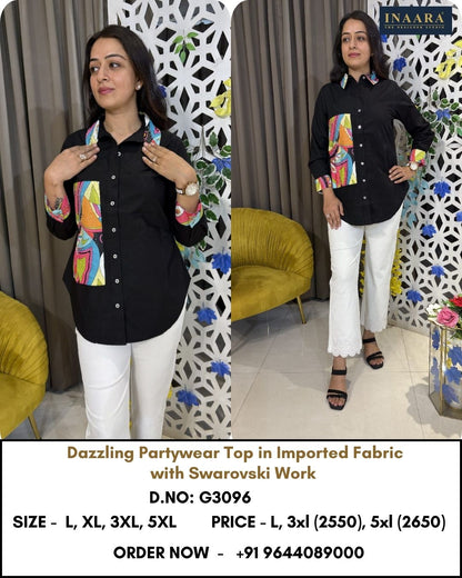 DAZZLING PARTYWEAR TOP