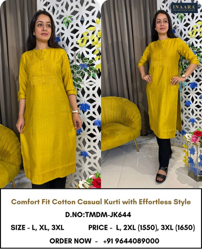 COTTON CASUAL KURTI