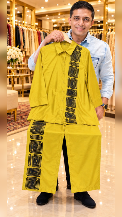 Yellow Co-ord Set SDJ 1241